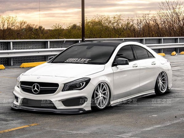 奔驰CLA低趴风格改装