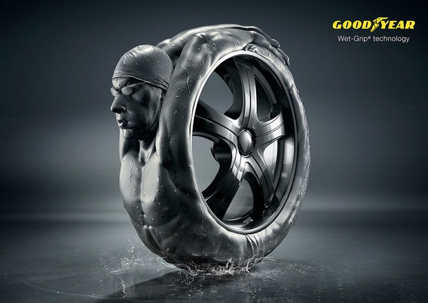 Goodyear轮胎平面广告欣赏