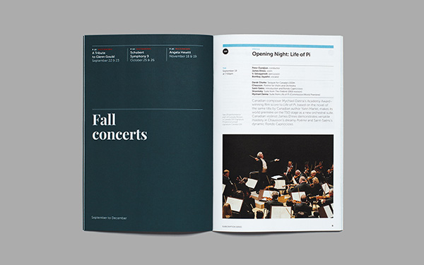 多伦多交响乐团推广画册设计